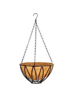 Подвесное кашпо, D 26 см, высота с цепью и крюком 53.5 см Palisad