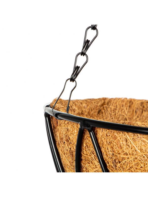 Подвесное кашпо, D 26 см, высота с цепью и крюком 53.5 см Palisad