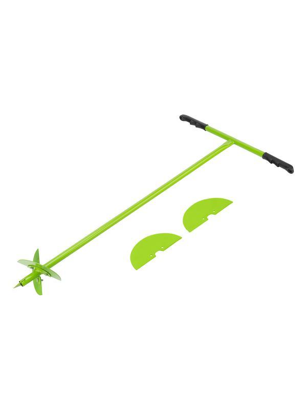 Бур лопастной со сменными ножами, 1000 мм, диаметр 150 мм, 200 мм, Россия, Сибртех