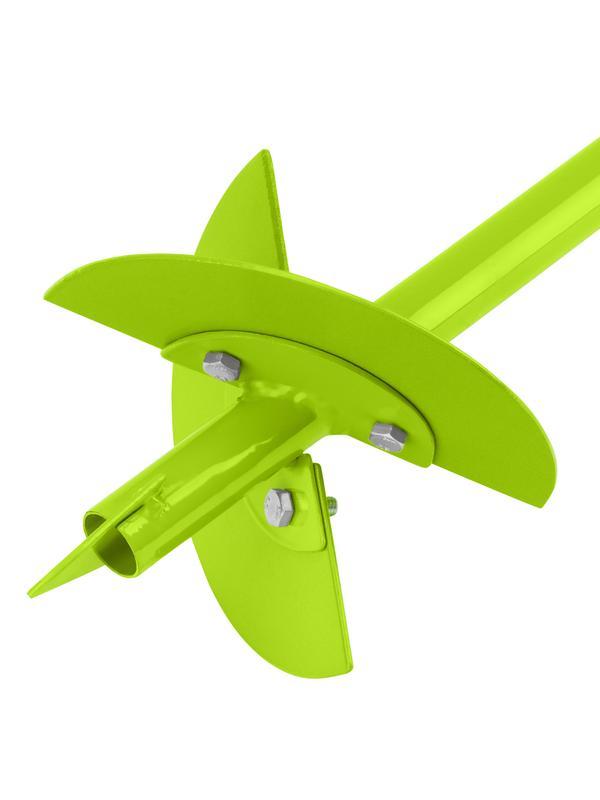 Бур лопастной со сменными ножами, 1000 мм, диаметр 150 мм, 200 мм, Россия, Сибртех