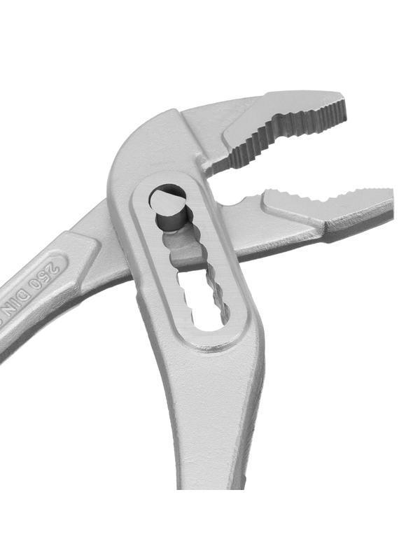 Клещи переставные Nickel (белый) 250 мм, хром-ванадий, двухкомпонентные рукоятки Matrix