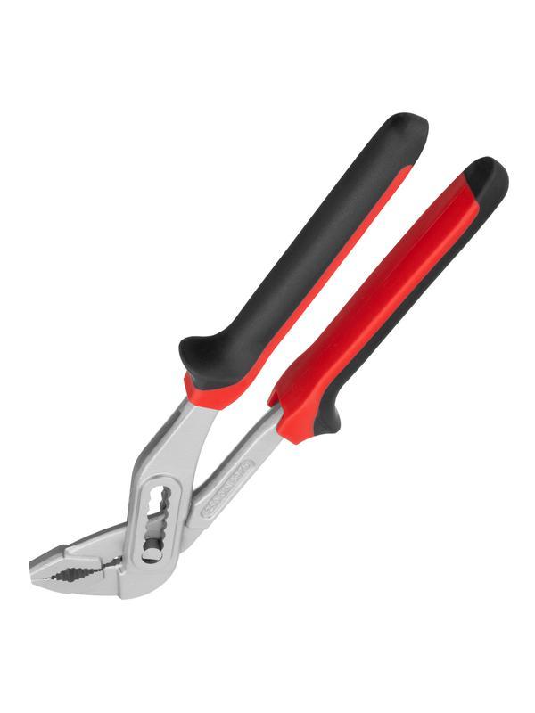 Клещи переставные Nickel (белый) 250 мм, хром-ванадий, двухкомпонентные рукоятки Matrix