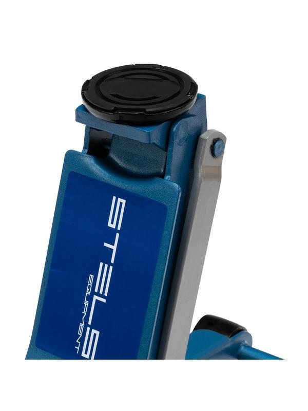 Домкрат гидравлический подкатной 3 т, быстрый подъем, Low profile quick lift, 75-505 мм, профессиональный STELS