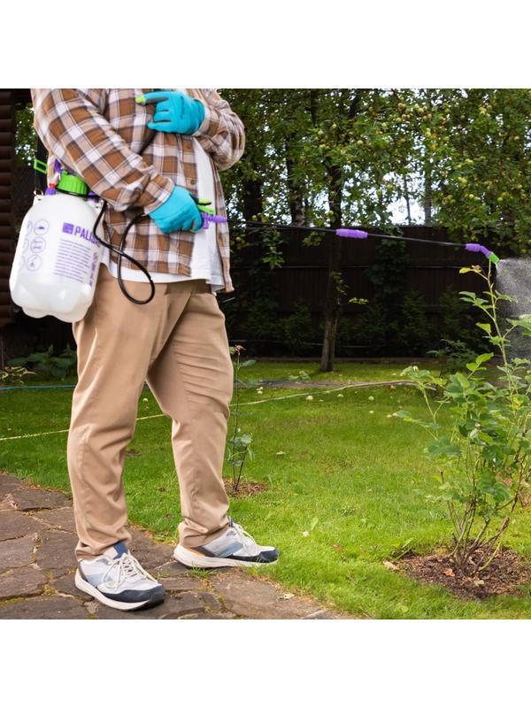Опрыскиватель ручной, 5 л, с насосом, шлангом, разбрызгиватель Palisad