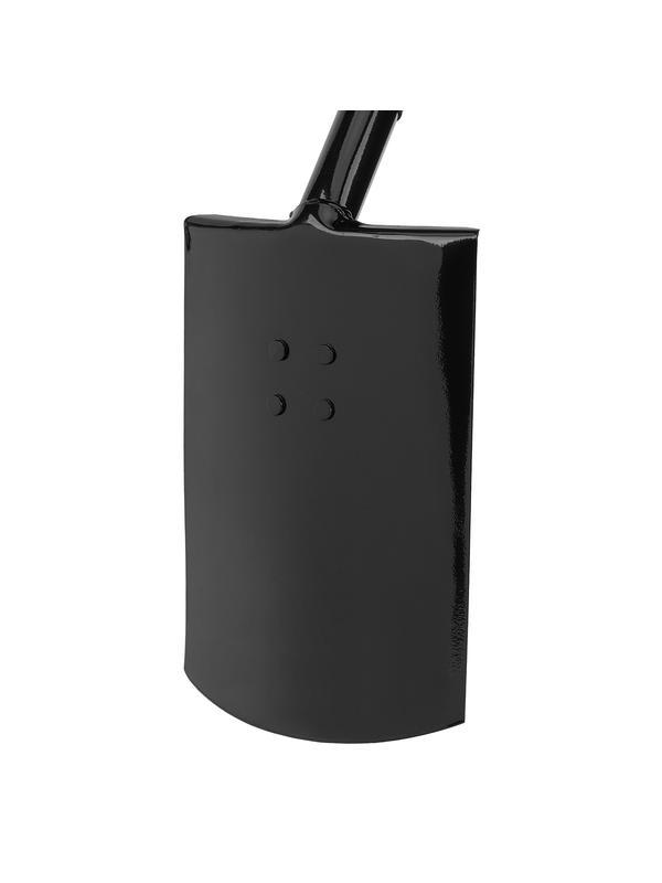 Лопата прямоугольная, 185х280х1190 мм, цельнометаллическая, Россия, Сибртех