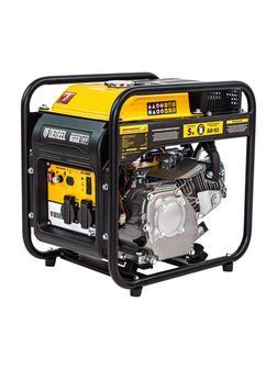 Генератор инверторный GT-3500iF, 3.5 кВт, 230 В, бак 5 л, открытый корпус, ручной старт Denzel