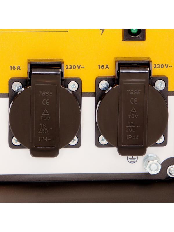 Генератор инверторный GT-3500iF, 3.5 кВт, 230 В, бак 5 л, открытый корпус, ручной старт Denzel