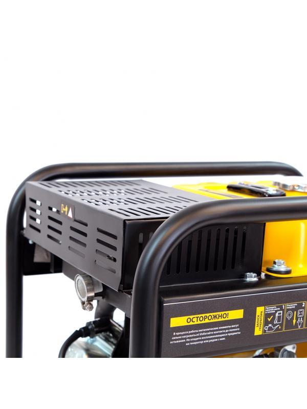 Генератор инверторный GT-3500iF, 3.5 кВт, 230 В, бак 5 л, открытый корпус, ручной старт Denzel