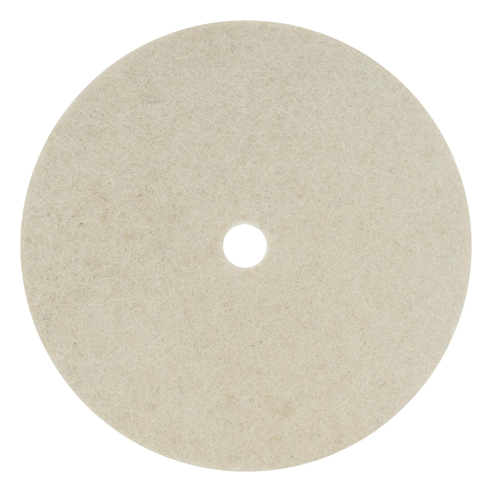 Круг полировальный из натурального войлока, 125 х 20 х 12.7 мм Matrix