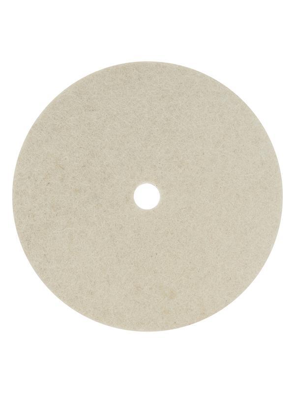 Круг полировальный из натурального войлока, 125 х 20 х 12.7 мм Matrix