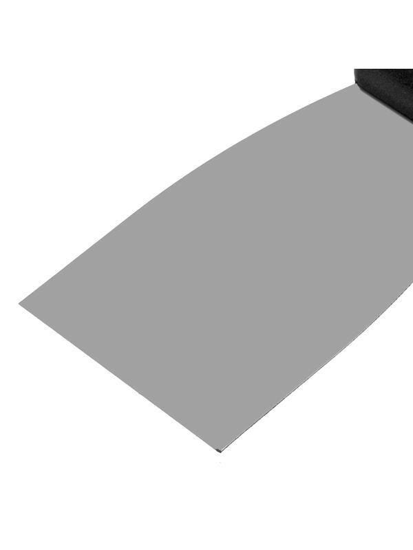 Шпательная лопатка из нержавеющей стали, 60 мм, пластмассовая ручка Сибртех