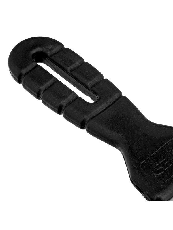 Шпательная лопатка из нержавеющей стали, 60 мм, пластмассовая ручка Сибртех