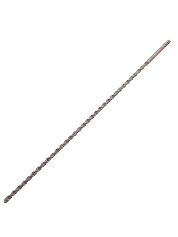 Бур по бетону, двойная спираль, три пылеотводящие кромки, 12 x 600 мм DENZEL