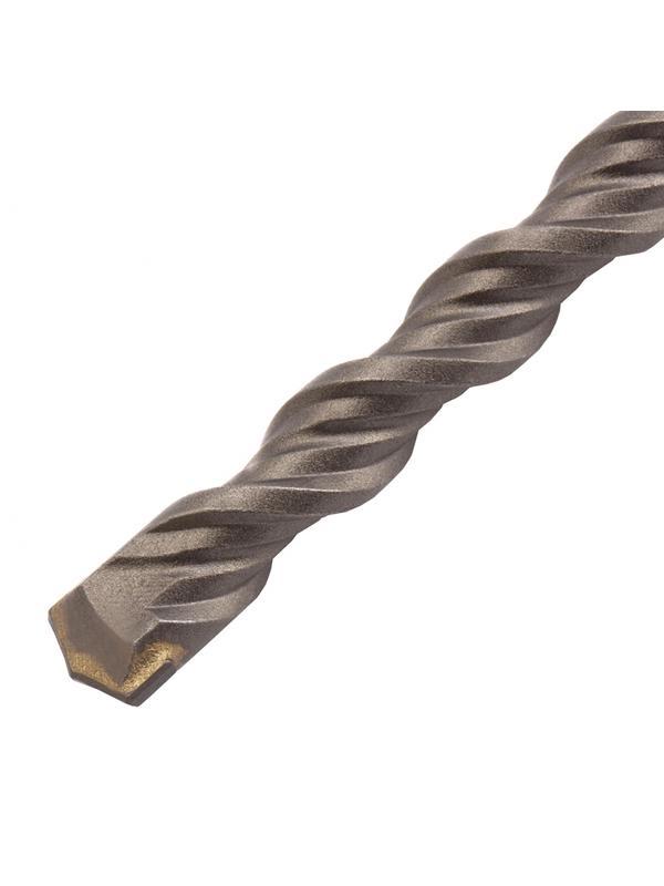 Бур по бетону, двойная спираль, три пылеотводящие кромки, 12 x 600 мм DENZEL