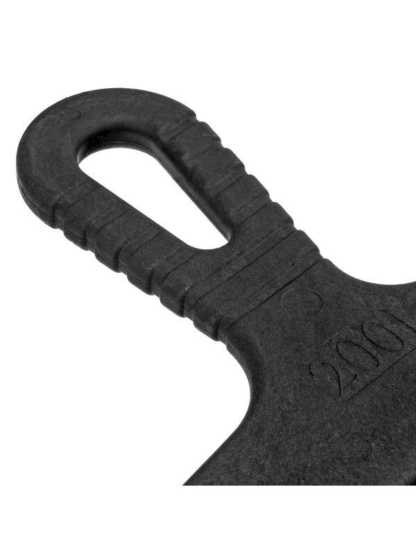 Шпатель фасадный из нержавеющей стали, 200 мм, пластмассовая ручка Сибртех