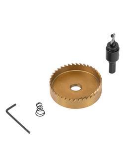 Коронка по металлу HSS, 68 мм, нитридтитановое покрытие Denzel