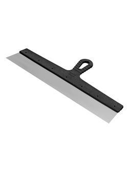 Шпатель фасадный из нержавеющей стали, 450 мм, пластмассовая ручка Сибртех