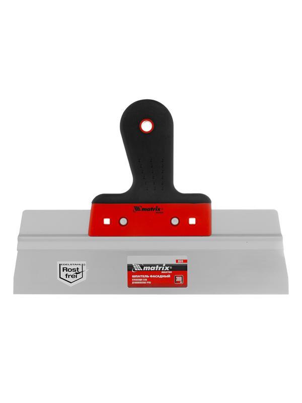 Шпатель фасадный из нержавеющей стали, 300 мм, двухкомпонентная ручка Matrix