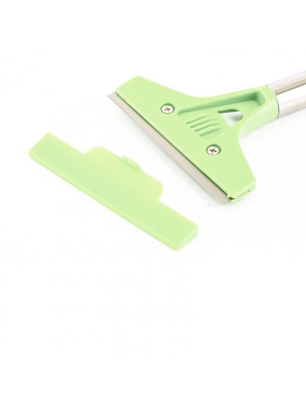 Скребок, фиксированное лезвие 100 мм, металлическая обрезиненная ручка, 500 мм Сибртех