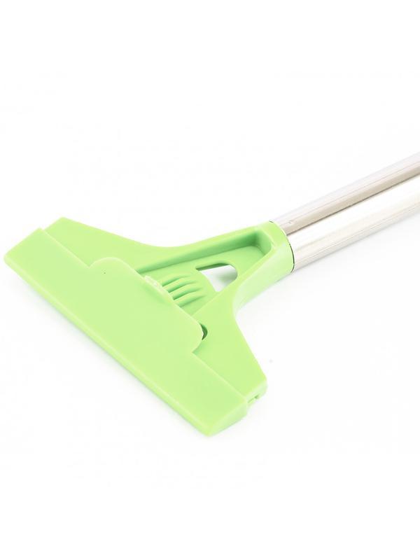 Скребок, фиксированное лезвие 100 мм, металлическая обрезиненная ручка, 500 мм Сибртех