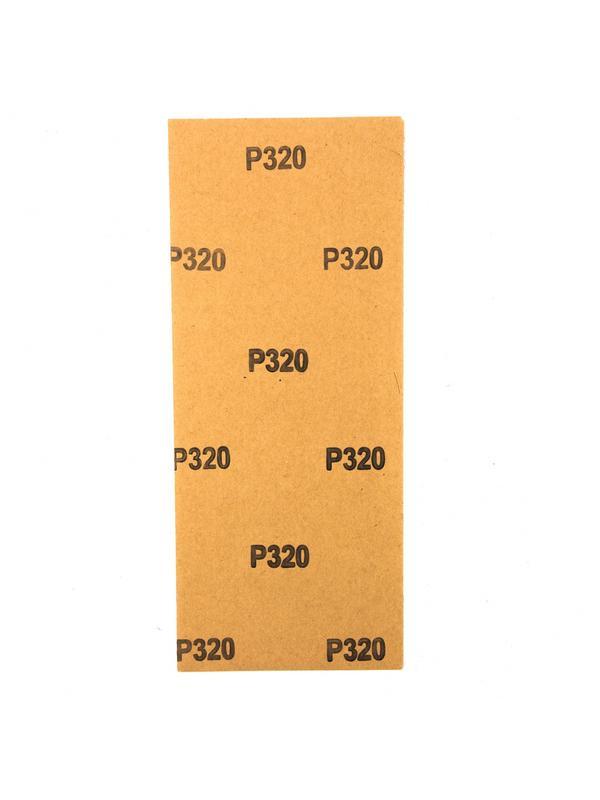 Шлифлист на бумажной основе, P 320, 115 х 280 мм, 5 шт, водостойкий Matrix