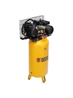 Компрессор воздушный BCV2200/100V, ременный привод , 2.3 кВт, 100 литров, 440 л/мин Denzel