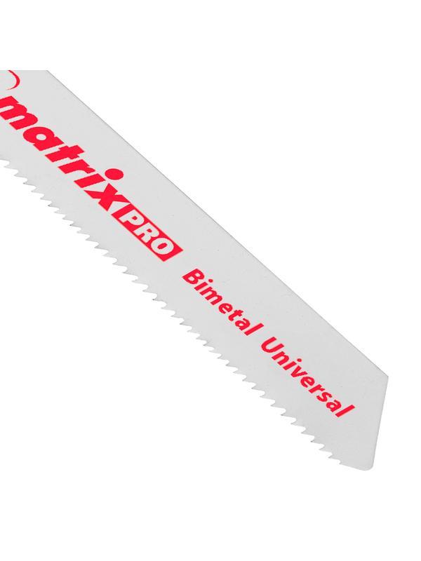 Полотна универсальные для сабельной пилы S922VF, 125/1.8-2.5 мм, Bimetal, 2 шт, Pro Matrix