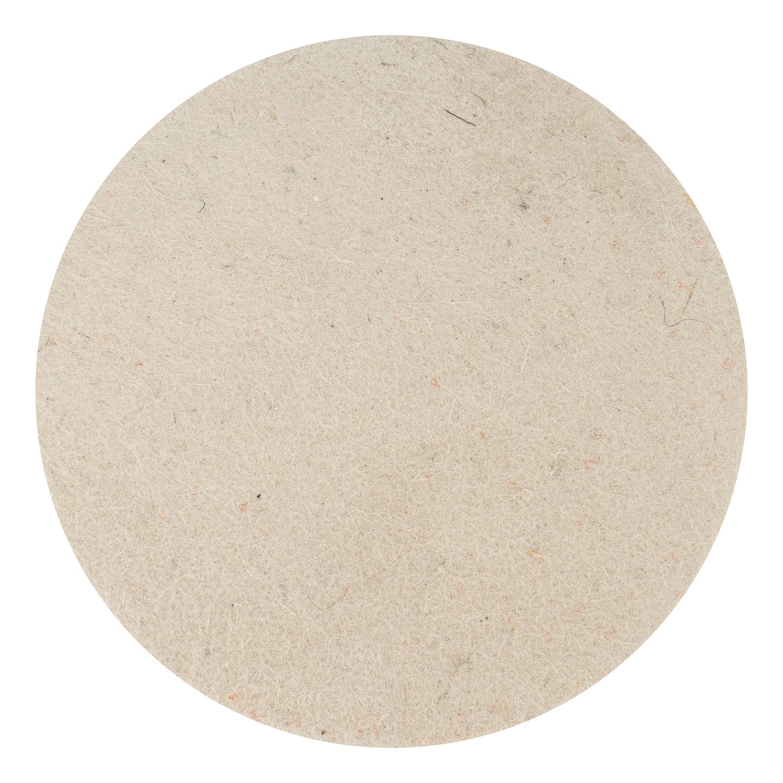 Диск полировальный из натурального войлока, 