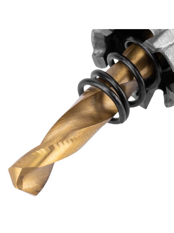 Коронка по металлу твердосплавная, 21 мм Denzel