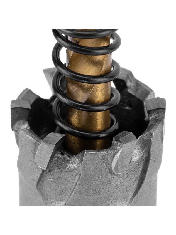 Коронка по металлу твердосплавная, 21 мм Denzel