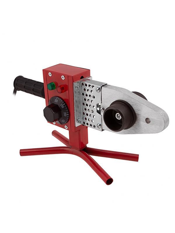 Аппарат для сварки пластиковых труб К W 800, 800 Вт, 300 °C, 20-25-32-40-50-63 мм, металлический кейс Kronwerk