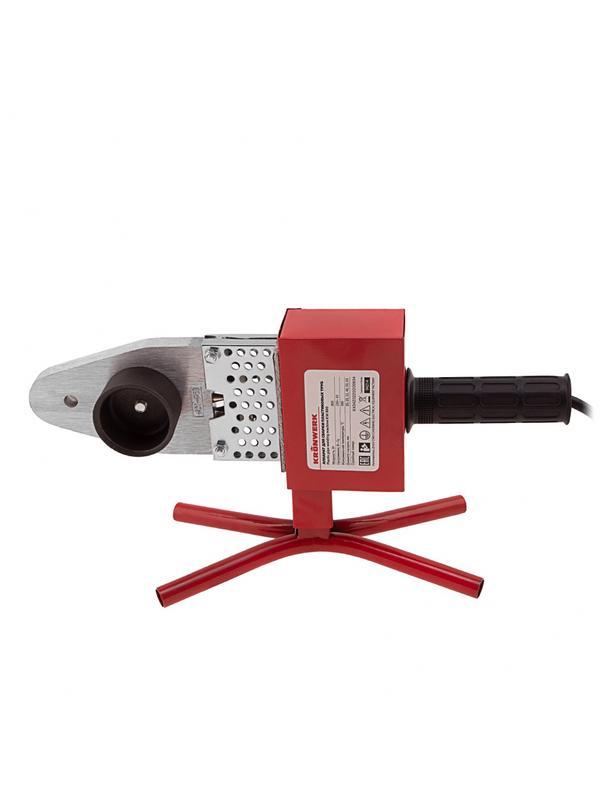 Аппарат для сварки пластиковых труб К W 800, 800 Вт, 300 °C, 20-25-32-40-50-63 мм, металлический кейс Kronwerk