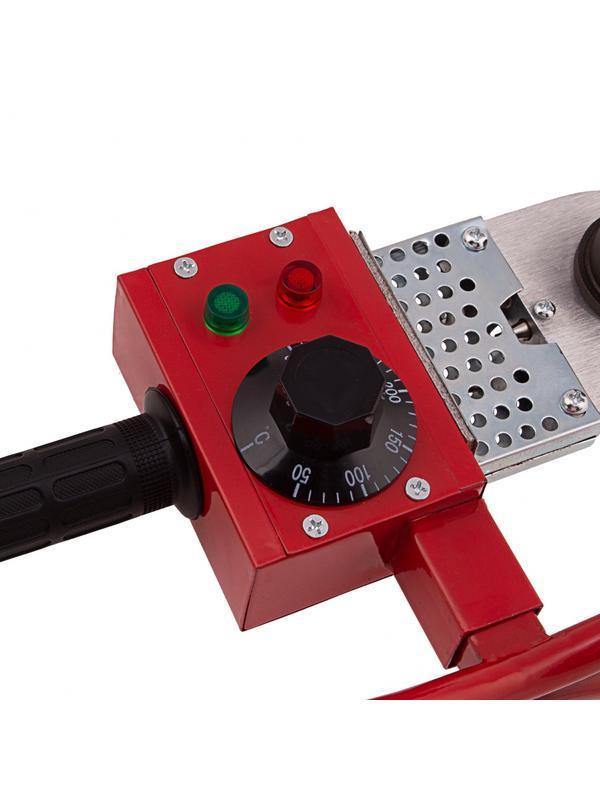 Аппарат для сварки пластиковых труб К W 800, 800 Вт, 300 °C, 20-25-32-40-50-63 мм, металлический кейс Kronwerk