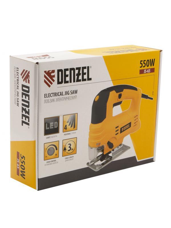 Лобзик электрический JS-65, 550 Вт, 65 мм Denzel