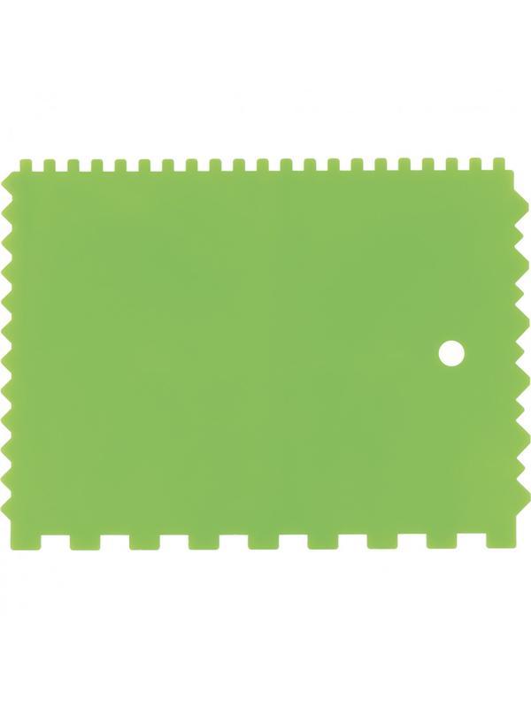 Шпатель для клея, пластмассовый, 130 х 170 мм, зубчатый Сибртех