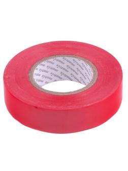 Изолента ПВХ, 19 мм х 20 м, красная, 150 мкм Matrix