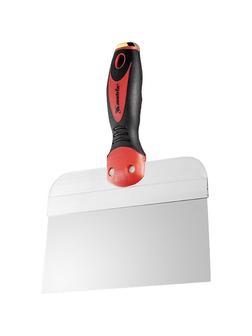 Шпатель фасадный из нержавеющей стали, 300 мм, двухкомпонентная ручка, широкое полотно Matrix