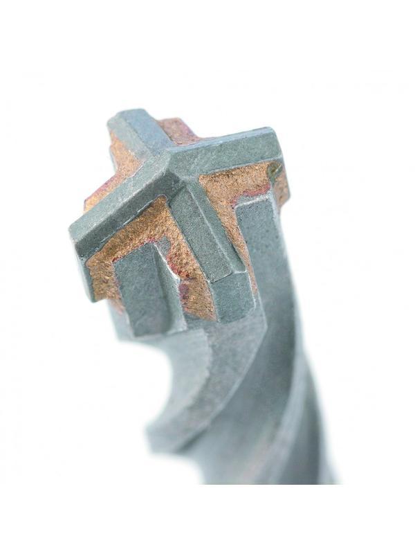 Бур по бетону, 8 x 160 мм, SDS Plus c крестовой пластиной Matrix