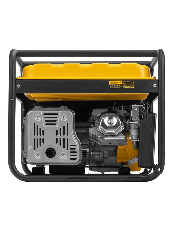 Генератор бензиновый PS 70 EA, 7.0 кВт, 230 В, 25 л, коннектор автоматики, электростартер Denzel