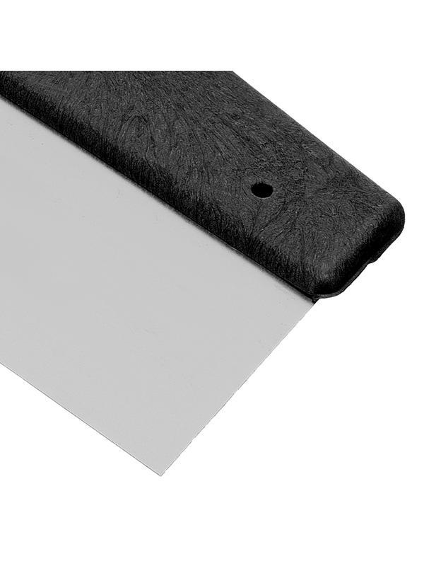 Шпатель фасадный из нержавеющей стали, 250 мм, пластмассовая ручка Сибртех