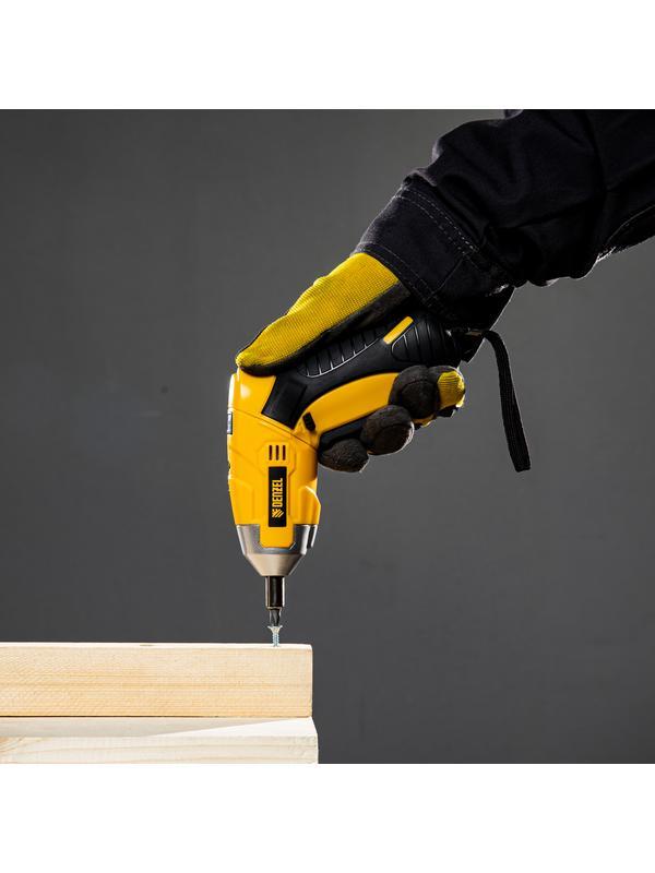 Отвертка аккумуляторная CSL-3.6-02, Li-Ion, 3.6 В, 1.3 А*ч, в блистере Denzel