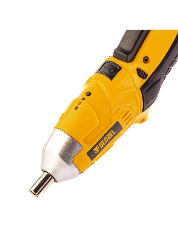 Отвертка аккумуляторная CSL-3.6-02, Li-Ion, 3.6 В, 1.3 А*ч, в блистере Denzel