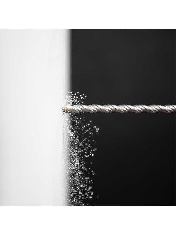 Бур по бетону, двойная спираль, три пылеотводящие кромки, 6 x 260 мм DENZEL