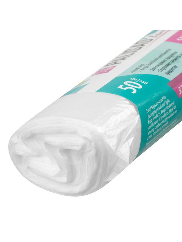 Пакеты для бутербродов, 320 x 250 мм, 50 шт, рулон, Home Palisad