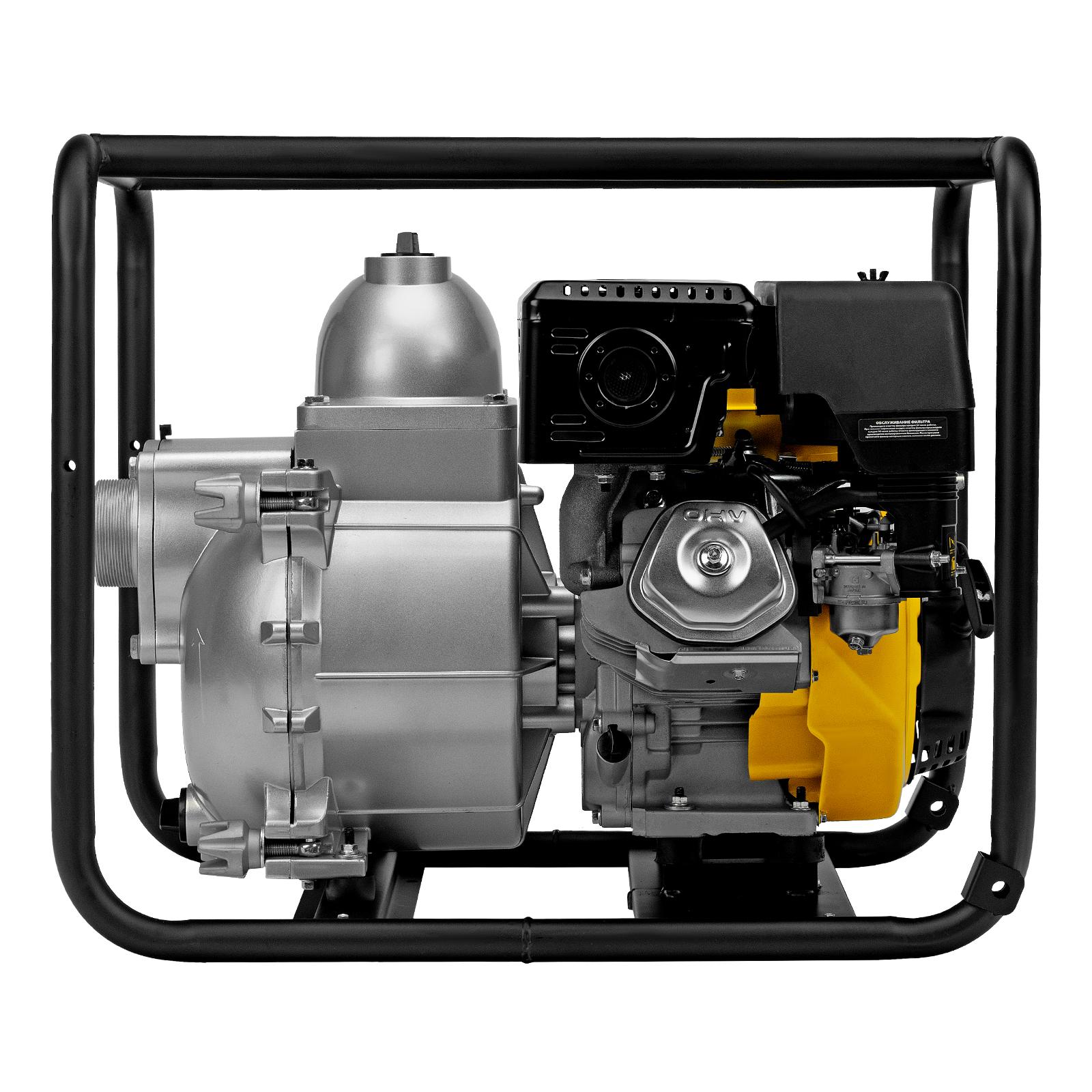 Мотопомпа бензиновая для грязной воды PX-80D, 15 л.с, 3