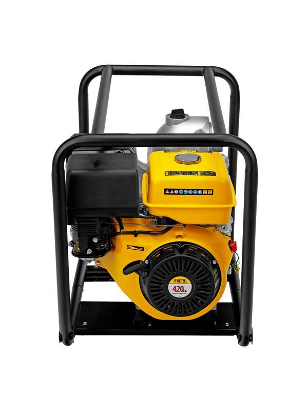 Мотопомпа бензиновая для грязной воды PX-80D, 15 л.с, 3