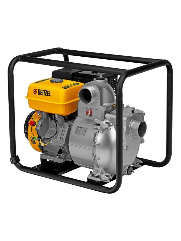 Мотопомпа бензиновая для грязной воды PX-80D, 15 л.с, 3