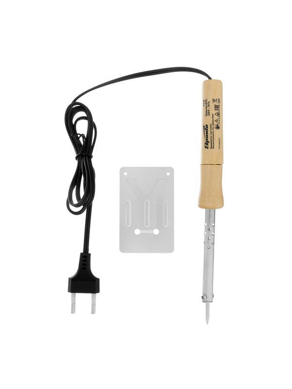 Паяльник с ручкой из дерева, 40 Вт, 220 В Sparta