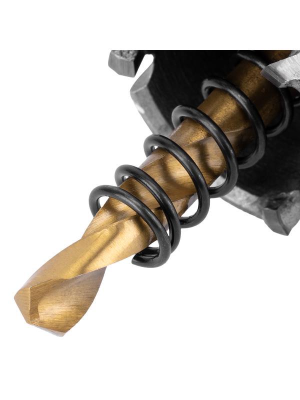 Коронка по металлу твердосплавная, 27 мм Denzel