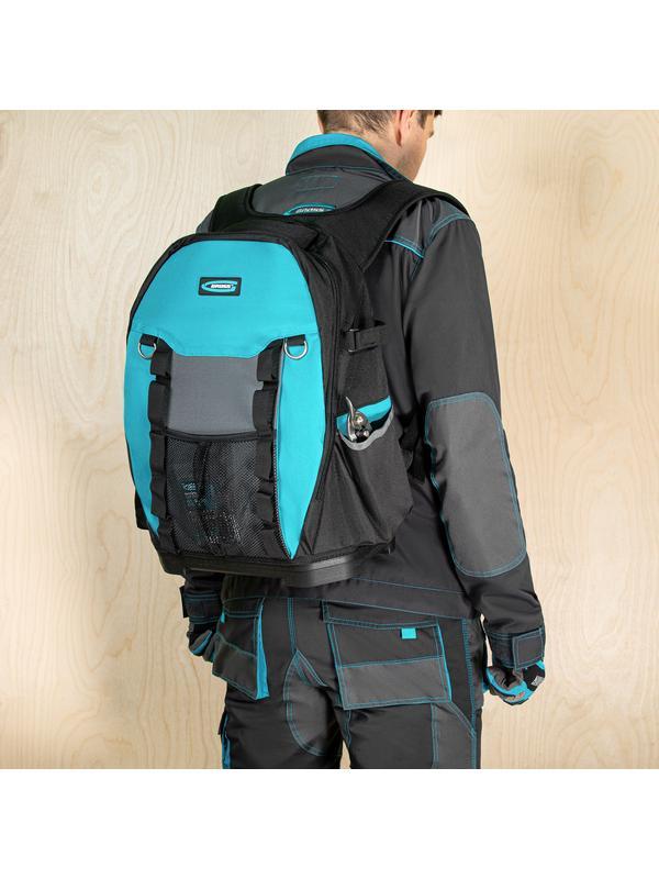 Рюкзак для инструмента Experte, 77 карманов, пластиковое дно, органайзер, 360 х 205 х 470 мм Gross